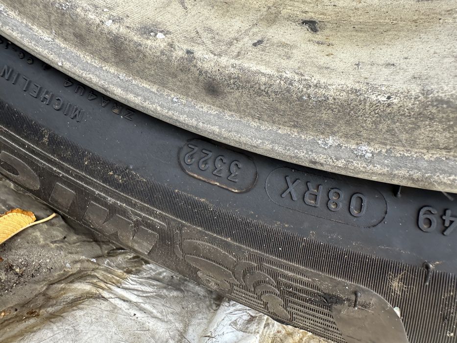 Зимни гуми с джанти за Субару Subaru michelin alpin мишелин 215 60 16
