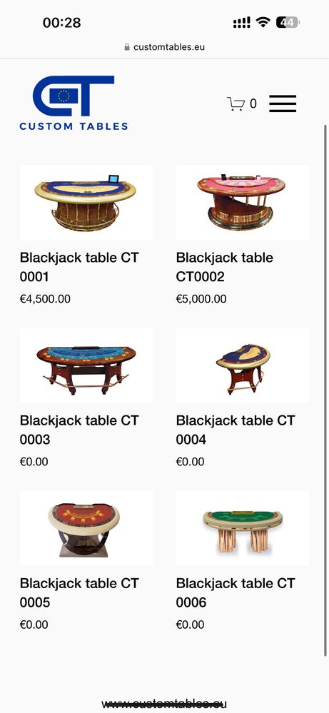 Mese blackjack masa baccarat masa 21 cu logo tau customizata stoc