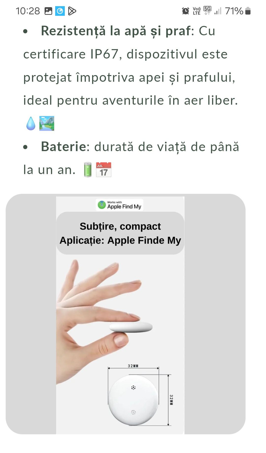 Dispozitiv GPS pt.pisici sau câini și suport pt.GPS din silicon galben