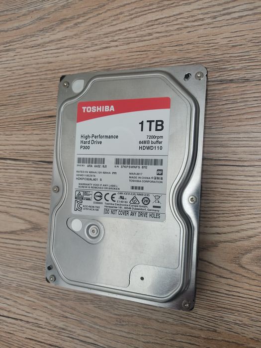 Продам жёсткий диск 1 ТБ