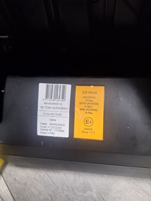 Столче за кола maxi cosi titan pro 2 isofix