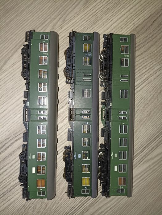 Roco vagoane de călători clasa 1-2 trenulet electric scara H0