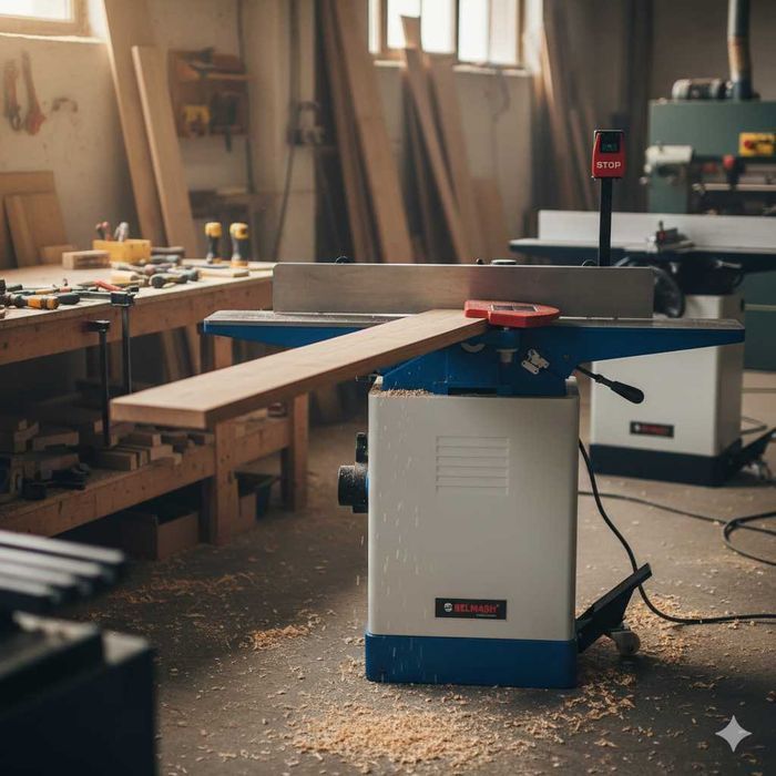 Станок фуговальный для обработки древесины дерева Фуговка