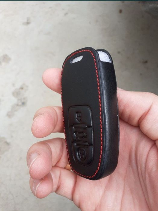 Husa piele pentru cheie Audi A1 A3 A4 A5 A6 A7 A8 Q3 Q5 Q7 TT