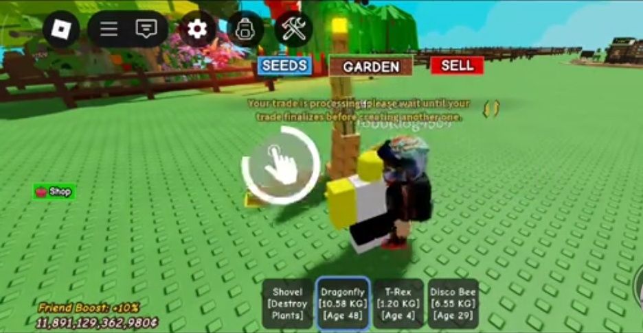 Рейнбоу енот в гров а гарден дешево пруфы есть grow a garden