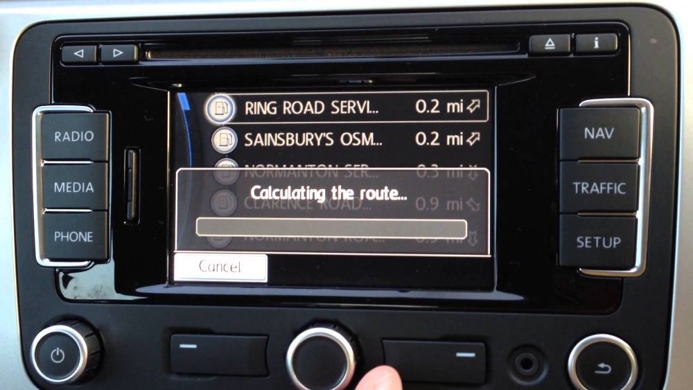 CD / Card Harta Navigatie VOLKSWAGEN RNS 310 / 315 Full Europa