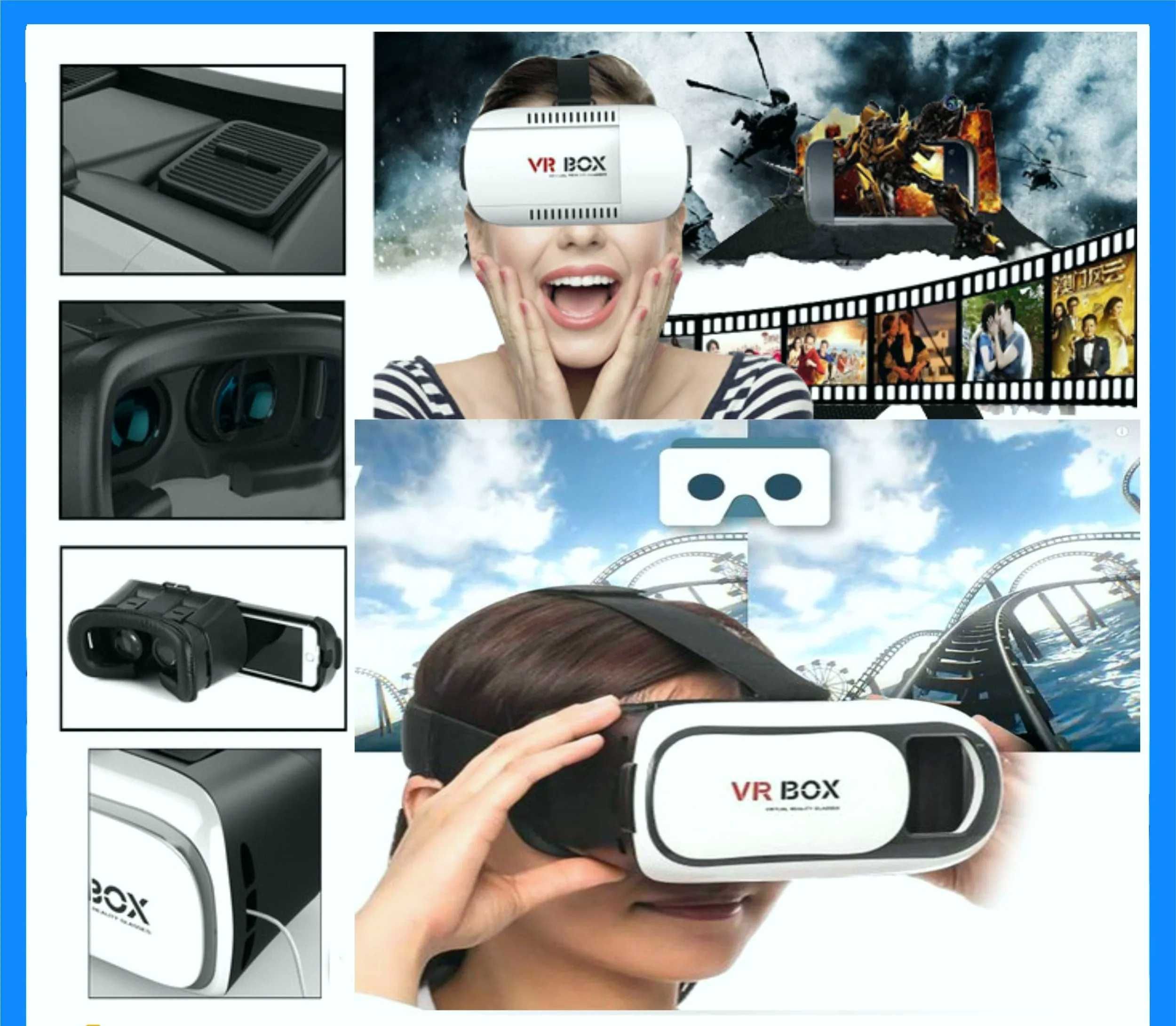 Нови VR BOX V 2.0, 3D очила за виртуална реалност + джойстик в цената