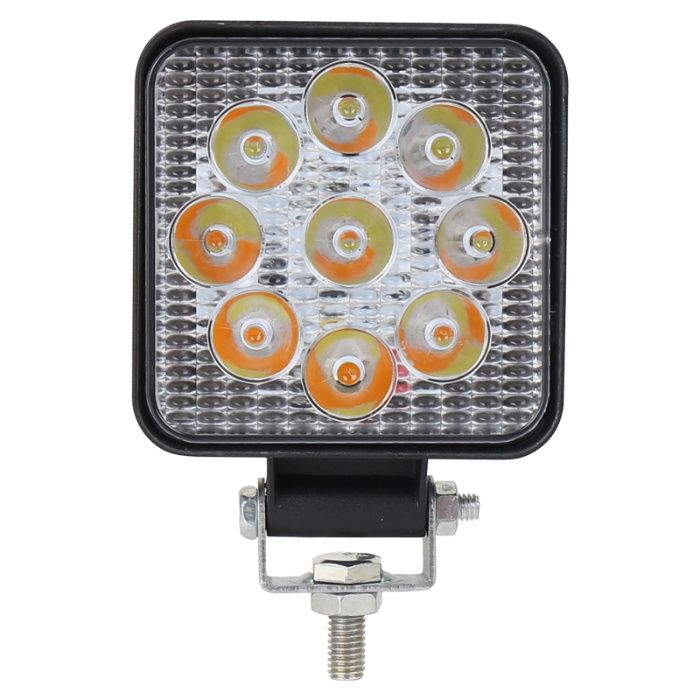 2 Бр. 27W Мини Диоден Фар Прожектор Дневни Светлини Диодна Лампа Нови