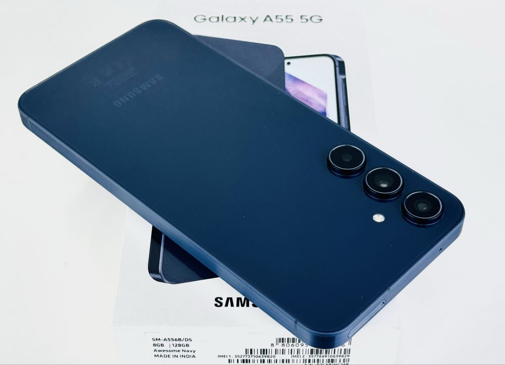 Samsung Galaxy A55 5G 128GB 8RAM Navi Перфектен! Гаранция