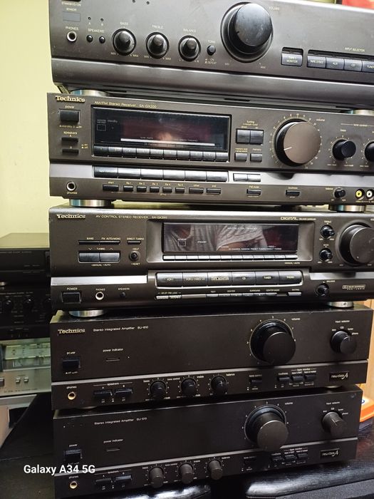 Amplificator stereo Technics su 810, Technics sa gx390,Technics gx200