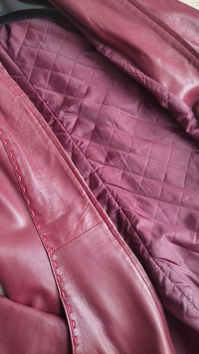 Haină de piele naturală