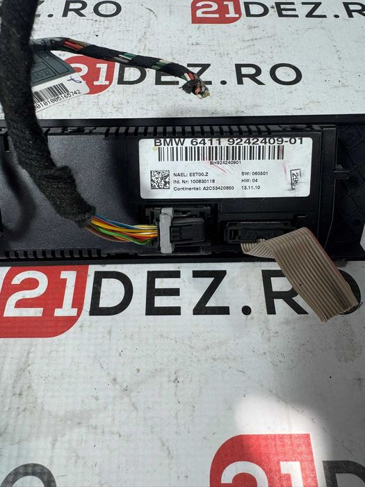 Panou climatronic Bmw E91 / E90 facelift 64119242409