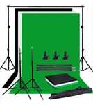 Kit studio + Lumini Profesionale Reglabile Wireless