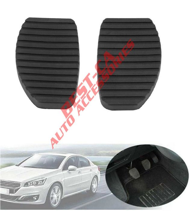 Set 2 buc cauciuc pedala frana si ambreiaj pentru Peugeot si Citroen