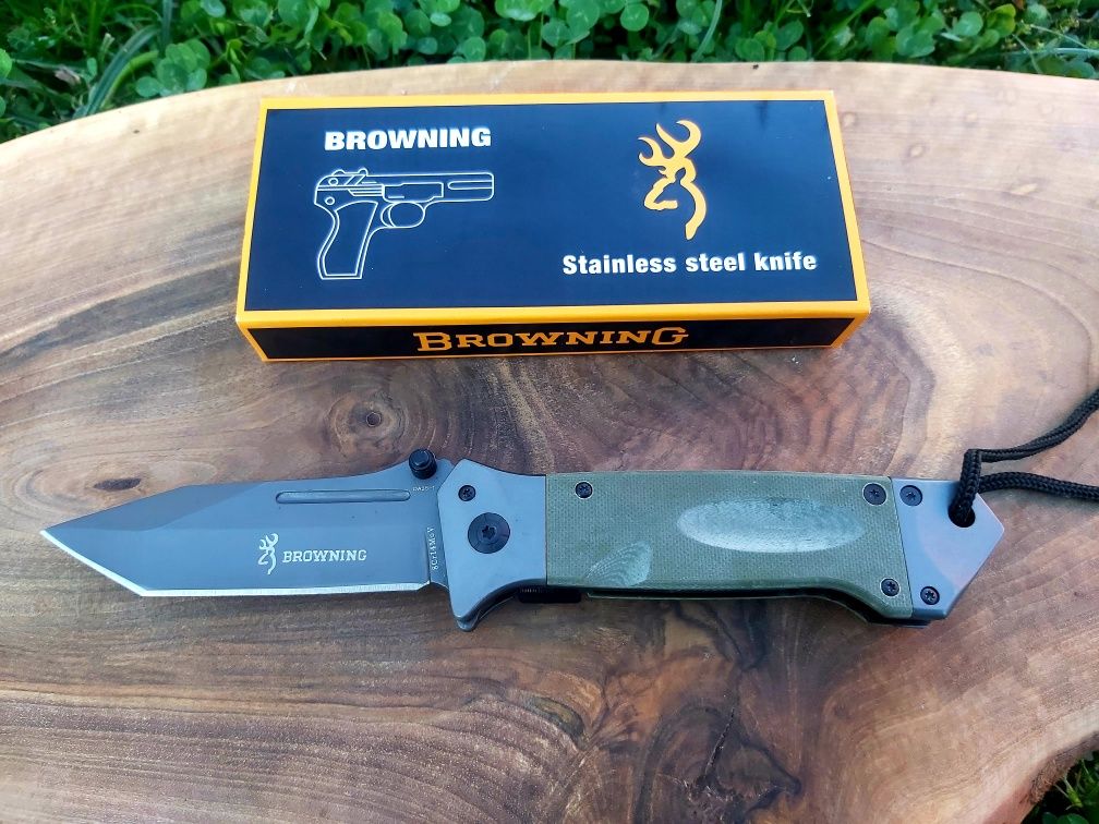 Сгъваем джобен нож Browning 2 цвята