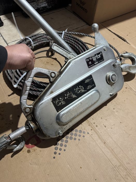 Tirfor 16 folosit 4 ori nu mai mult