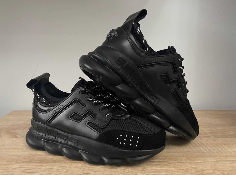 Versace Chain Reaction Full Black Nou