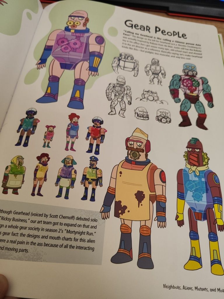 Rick and Morty Artbook - Рик и Морти арт книга