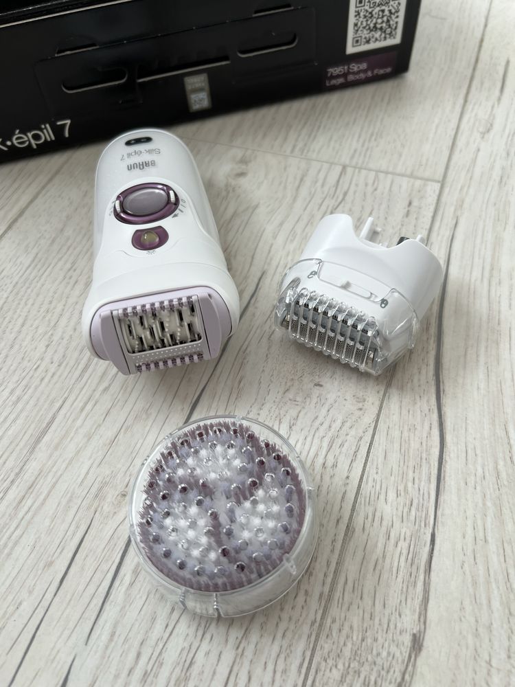 Aparat epilat Epilator Braun Silk-Epil 7 Wet and Dry