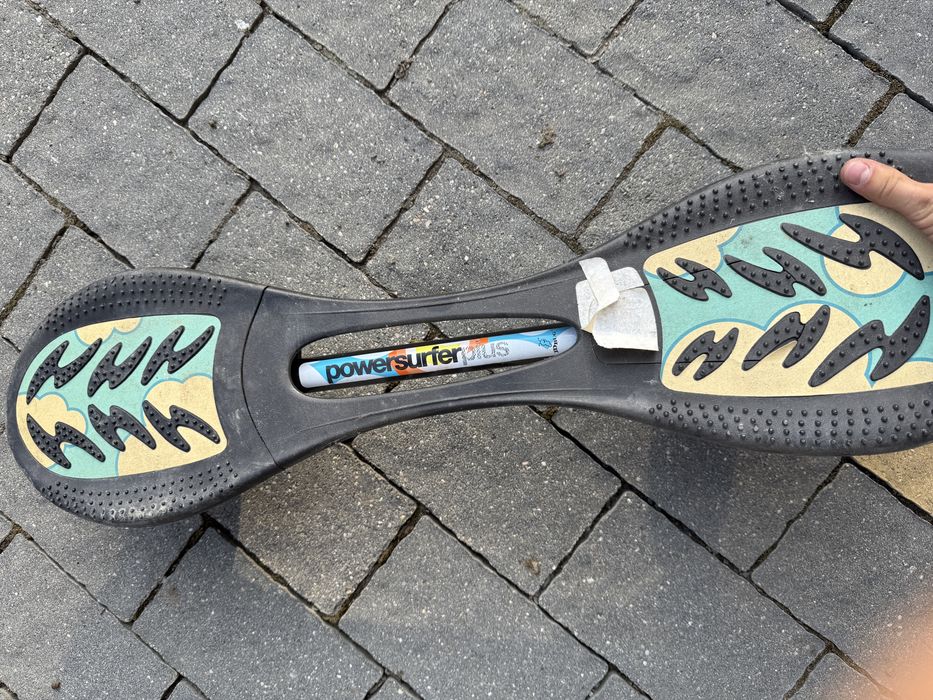 Skateboard JD BUG Power Surfer (Ripstick) – albastru – stare bună