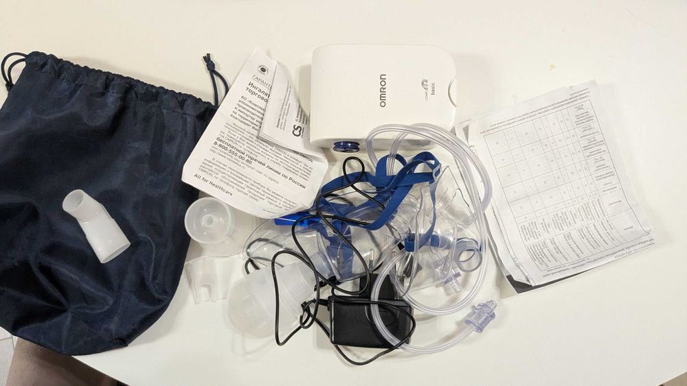 Новый детский ингалятор Omron CompAIR Basic (небулайзер)
