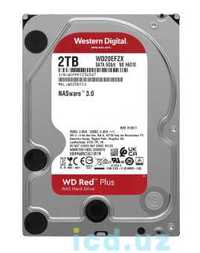HDD 2Tb Western Digital WD2002FFSX Red PLUS , 64 Mb, SATA III 7200 rpm