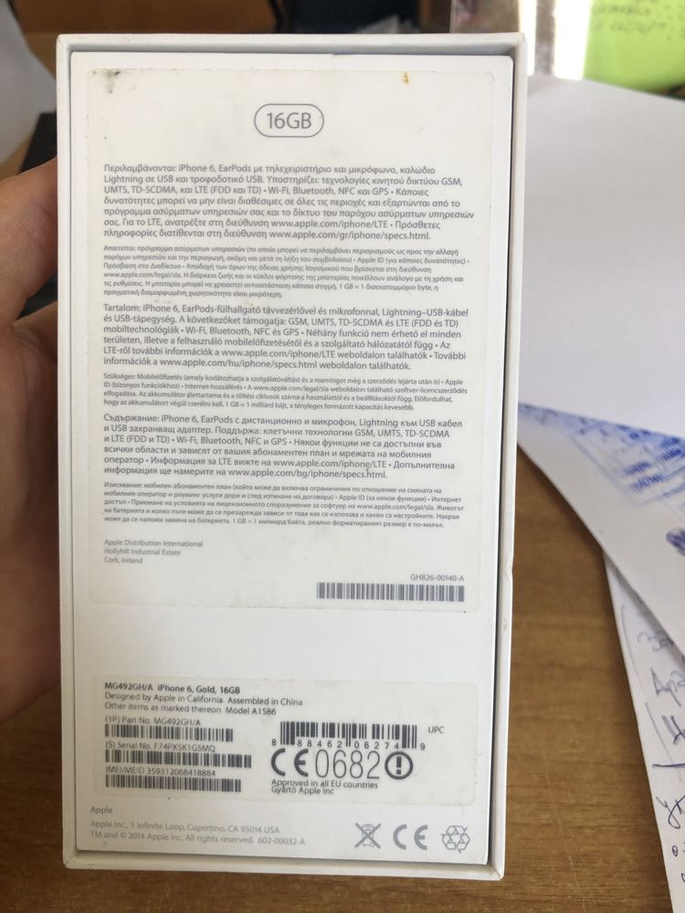 iphone 6 - 16 GB