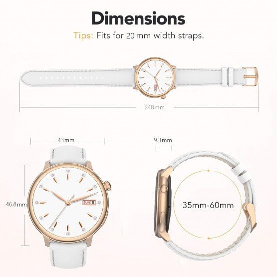 Ceas smartwatch cu monitorizarea cardiaca  și a tensiunii