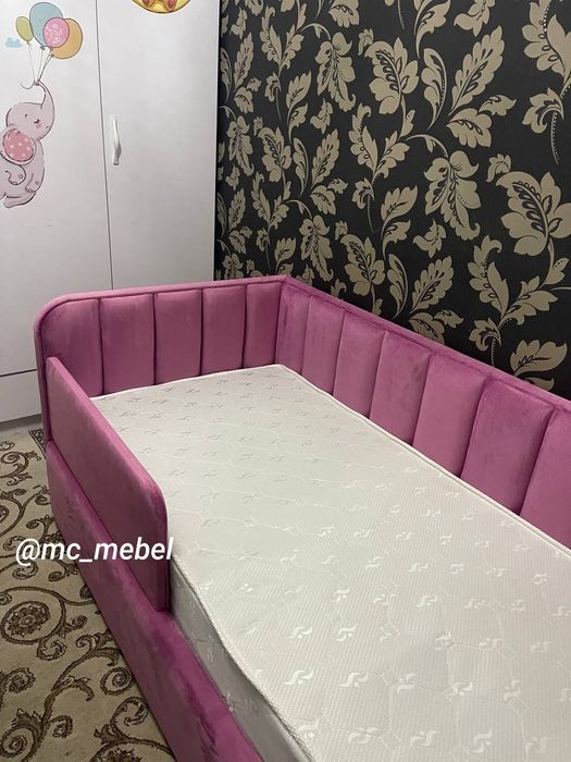Детская мягкая кровать Келли