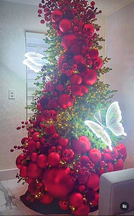 Fluture luminos 45×35 pentru brad, panou foto, PhotoCorner