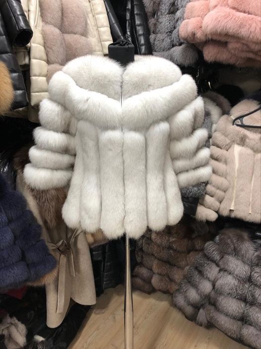 Haine si veste din blana naturala de chinchila si vulpe