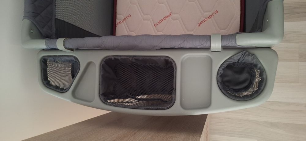 Детска сгъваема кошара Chipolino Bella 2 нива + матрак висок клас!!!