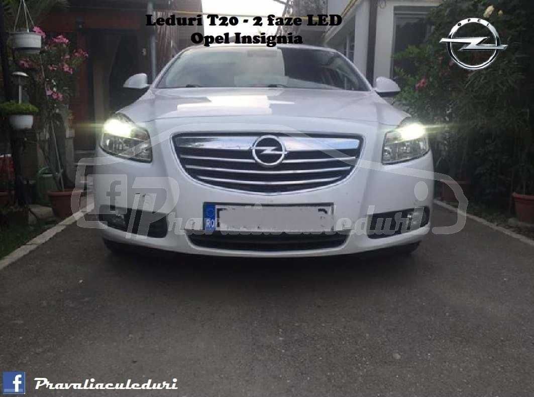 Becuri led leduri pentru  lumini de zi Opel Insignia