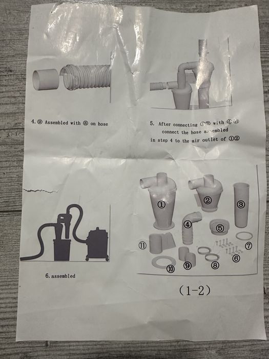 Filtru petru aspirator utilizarea fara sac si fara praf