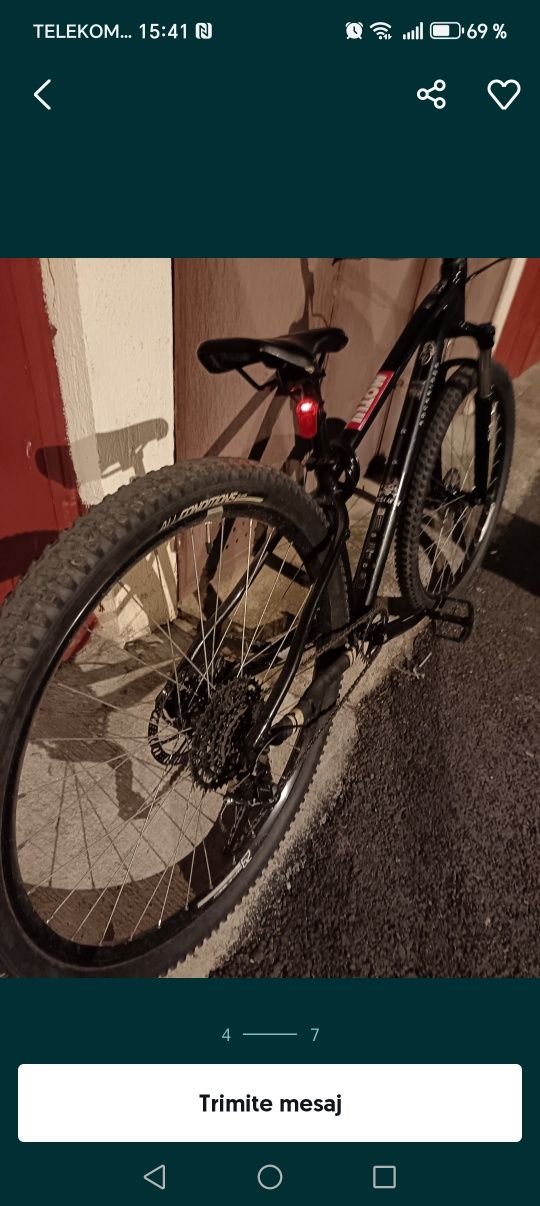 VÂND URGENT SAU SCHIMB TROTA ELECTRICA!!!bicicleta rockrider Explorer