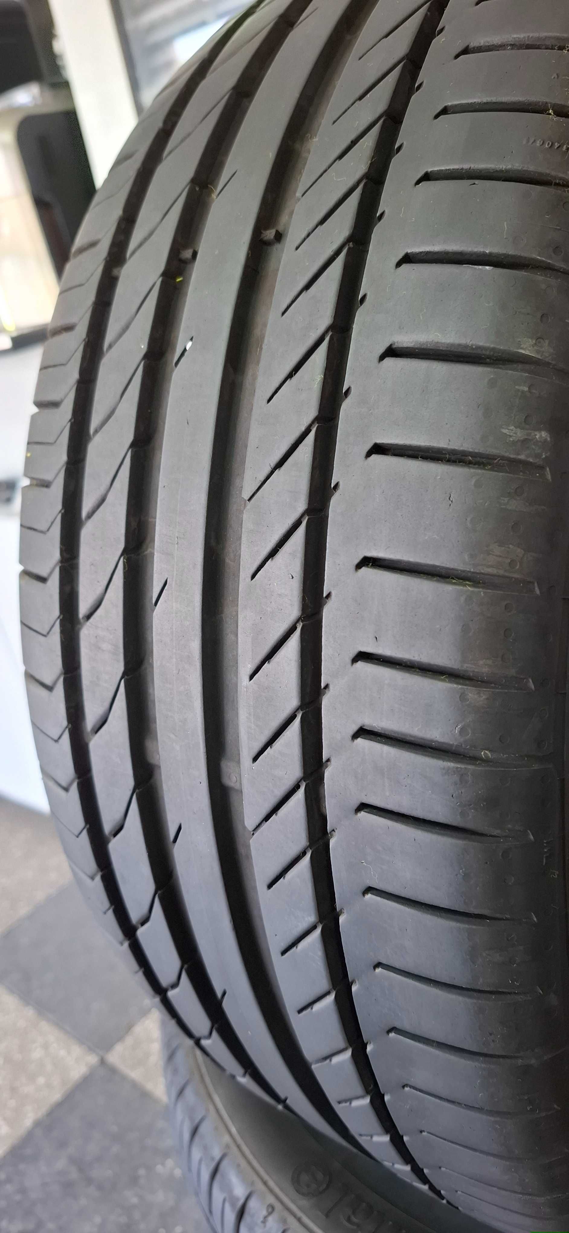 4бр. 235/45/17 Continental 6.8mm грайфер ,дот 19г. Безплатен монтаж