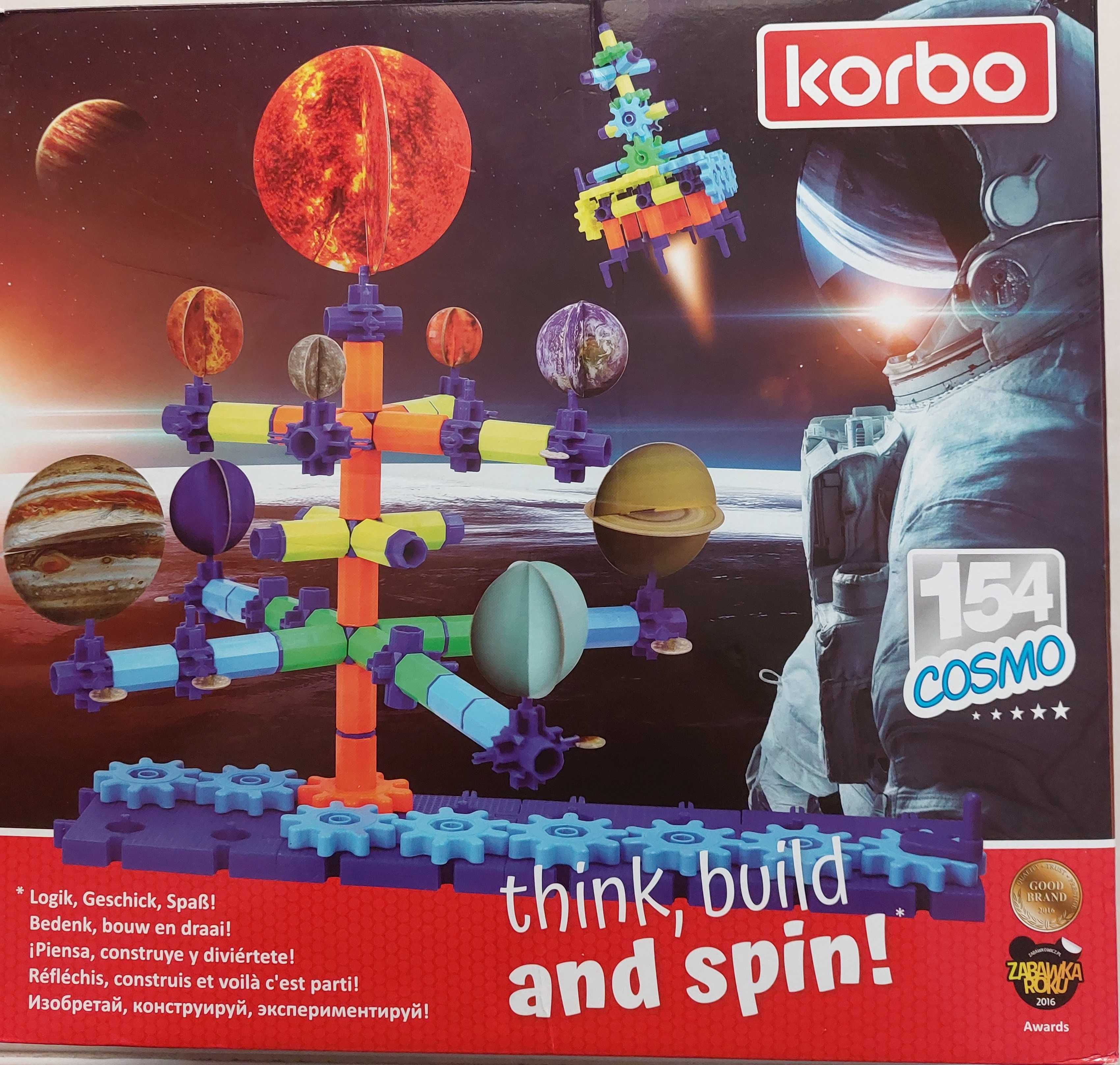 Joc educativ KORBO COSMO - Set de construcții 154 elemente