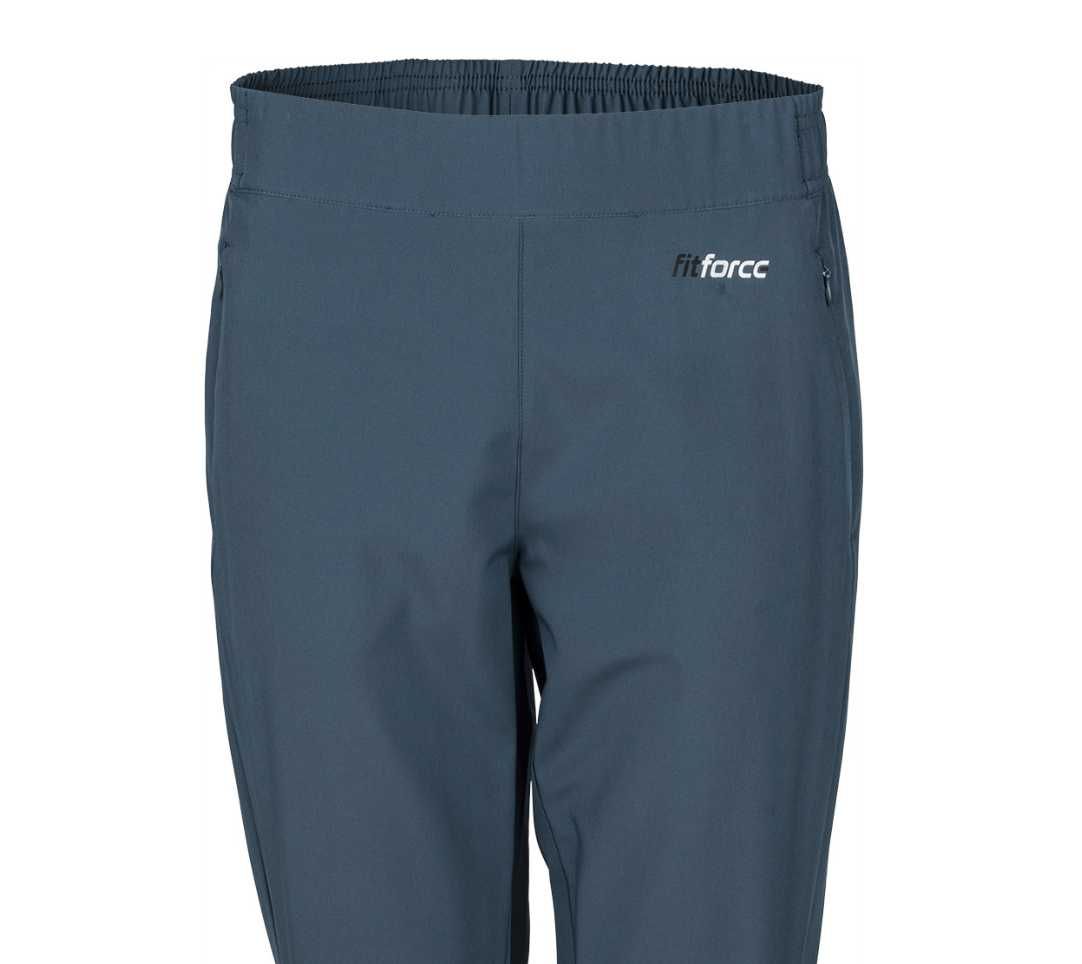 Pantalonii softshell sport  Fitforce/Sportissimo, S/M, blue/petrol Nou