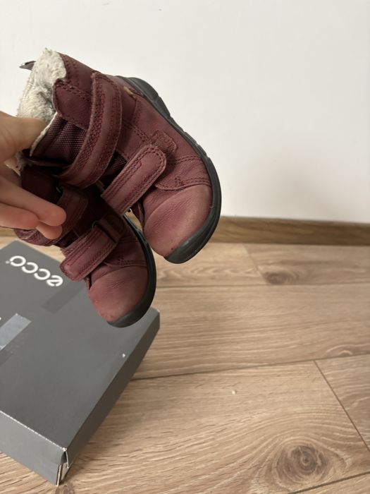 Papucei de iarna din piele, Ecco marimea 25