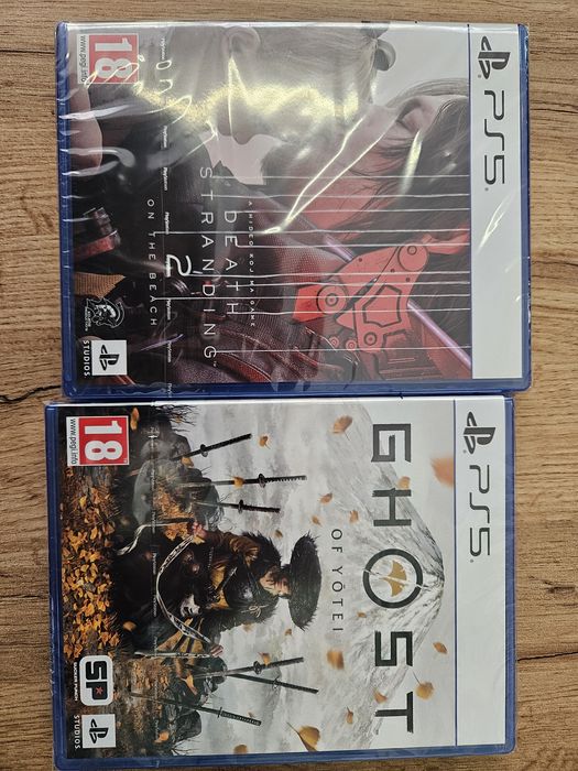 Death stranding 2 , ghost of yotei playstation 5