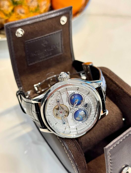 Ceas Montblanc tourbillion silver