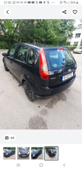 Ford fiesta benzina + gaz