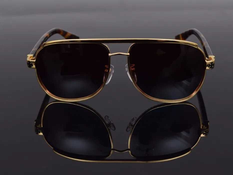 Ochelari de soare Chrome Hearts Boneyard Gold