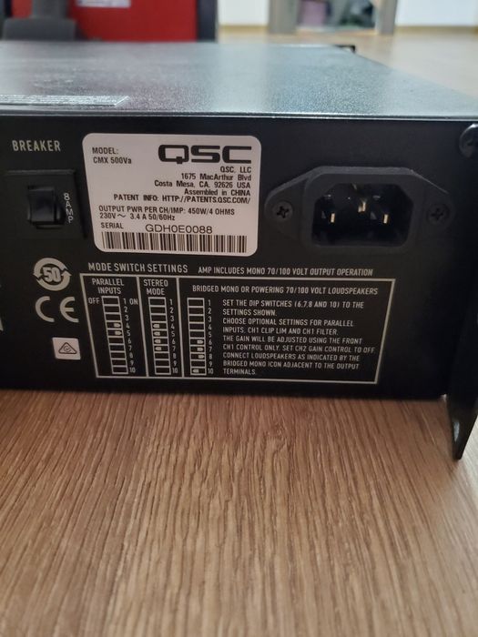 Amplificator qsc