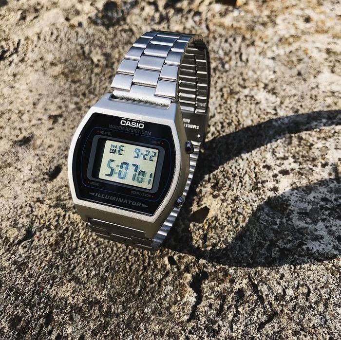 Casio Vintage B640WD - Original, 1 yil kafolat, 50m