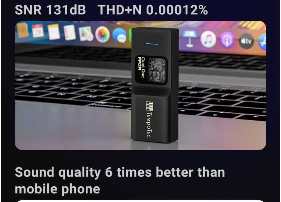 TempoTec USB DAC Sonata BHD Pro  DSD512