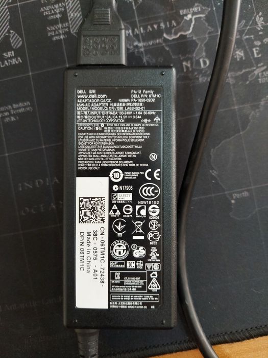 Incarcator laptop DELL DA90PS1-00, LA65NS2-01 si TOSHIBA PA3377E-2ACA