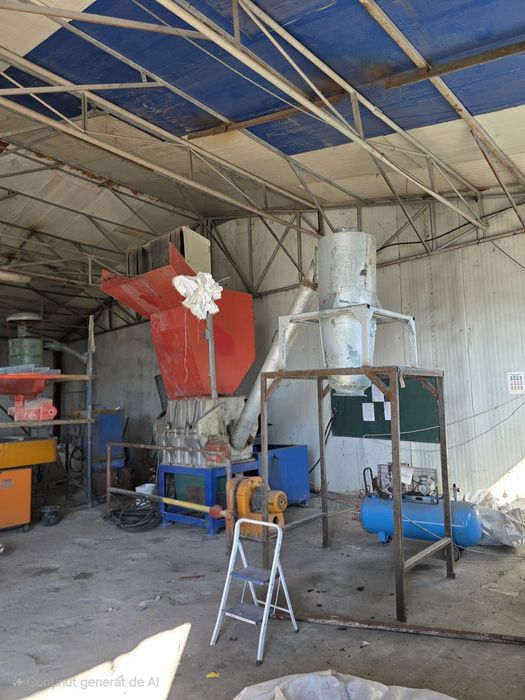 Vând moara plastic motor 75kw