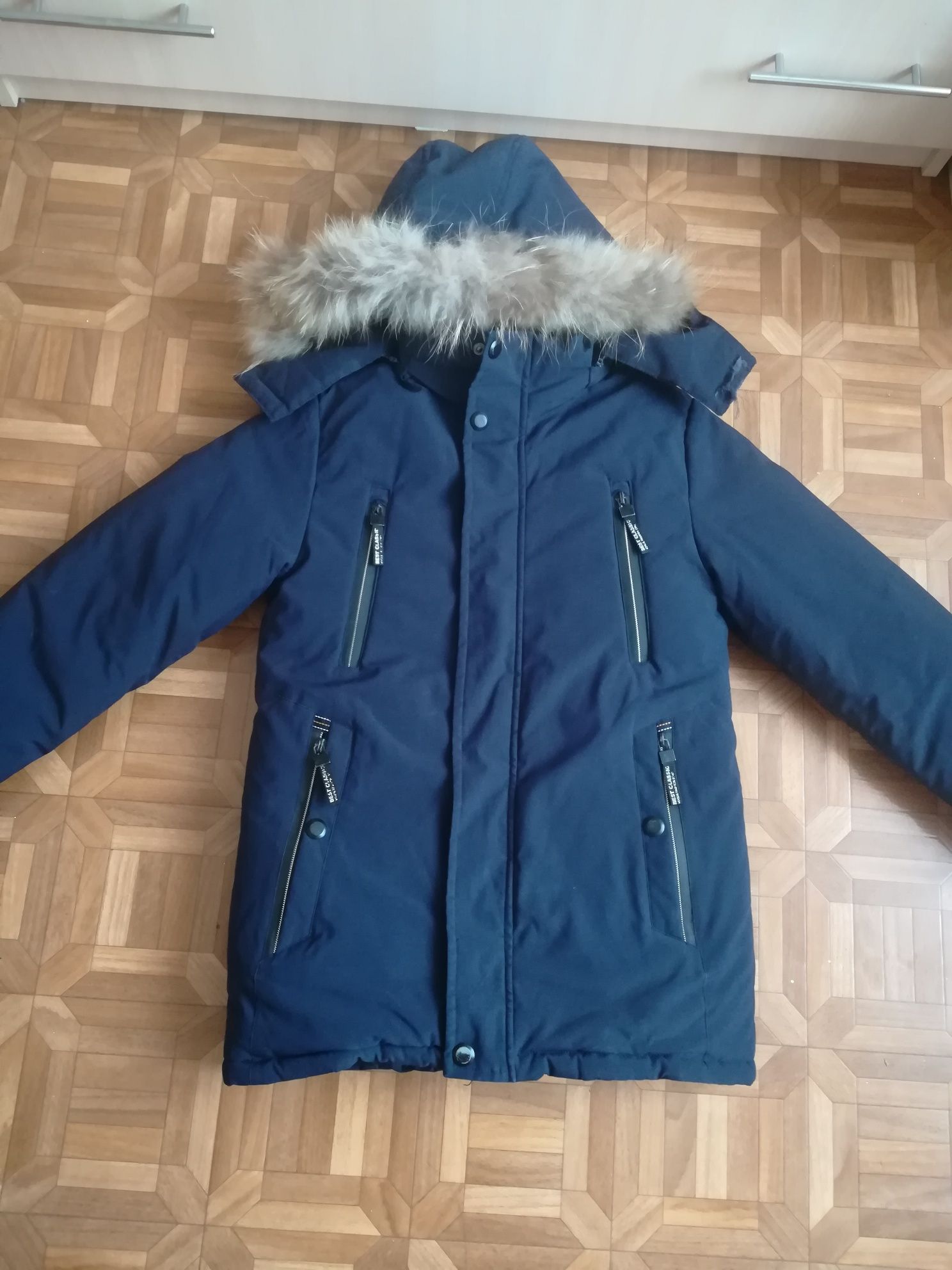 Зимняя куртка подростковая