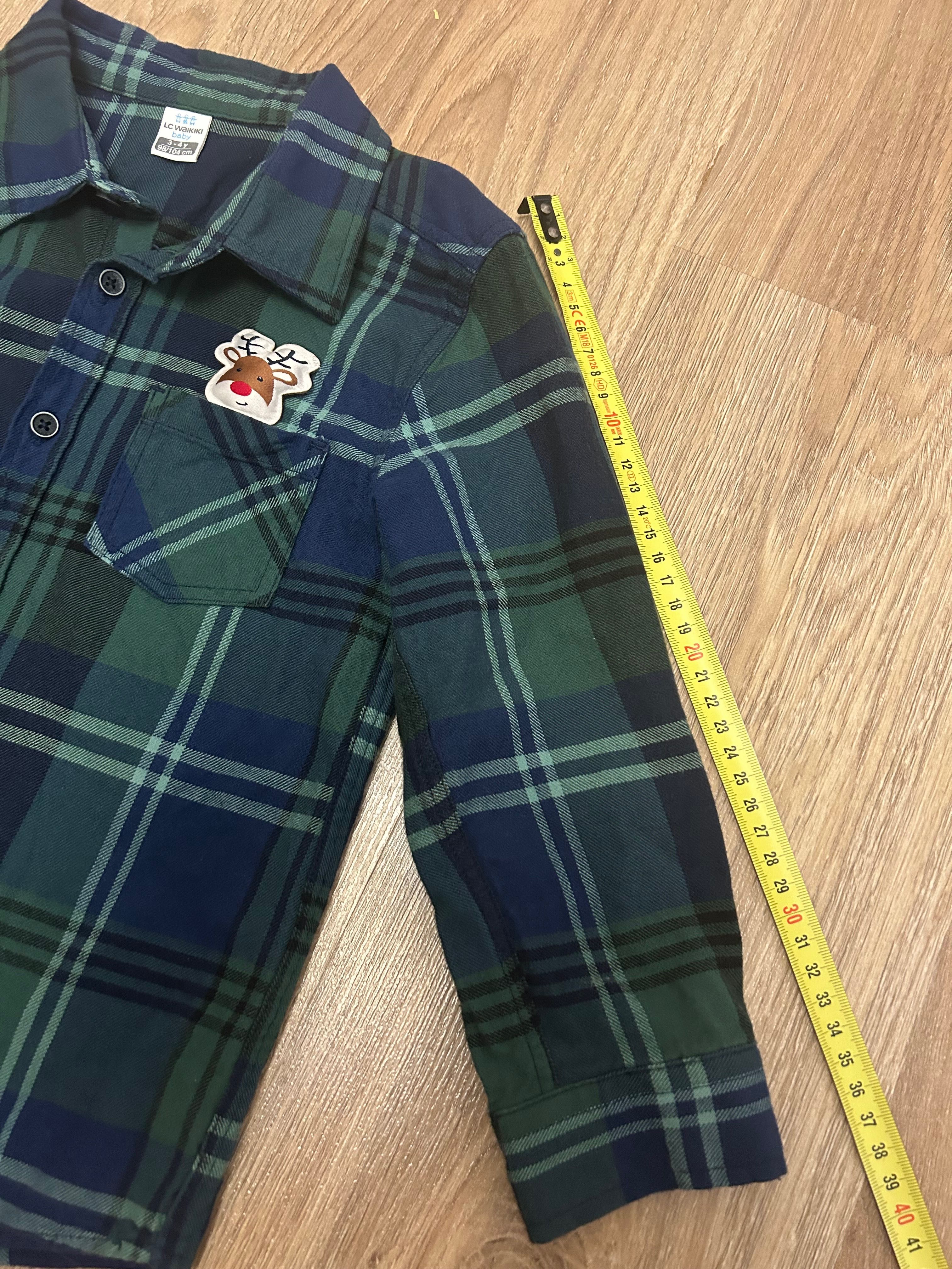 Детска риза Ralph Lauren, панталон и риза с еленче